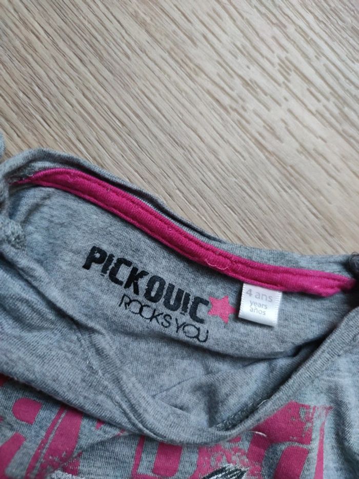 T-shirt fille 4 ans - photo numéro 2