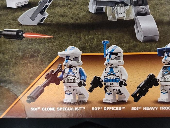 Lego Star Wars Clone Trooper 501th Battle Pack - Set 45345 - Avec scellés jamais ouverte - En boite - photo numéro 5