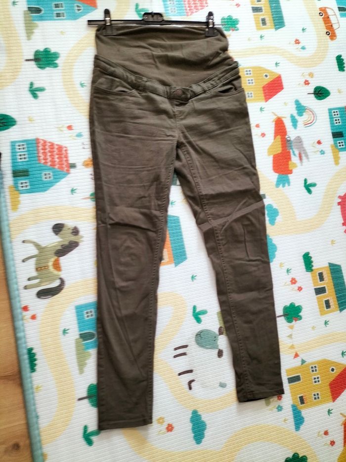 Pantalon de grossesse vert - photo numéro 2