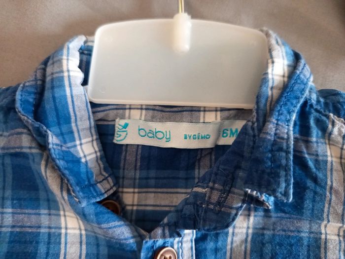 Lot chemise 6 mois - photo numéro 5
