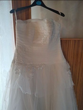 Robe de mariée blanc ivoire