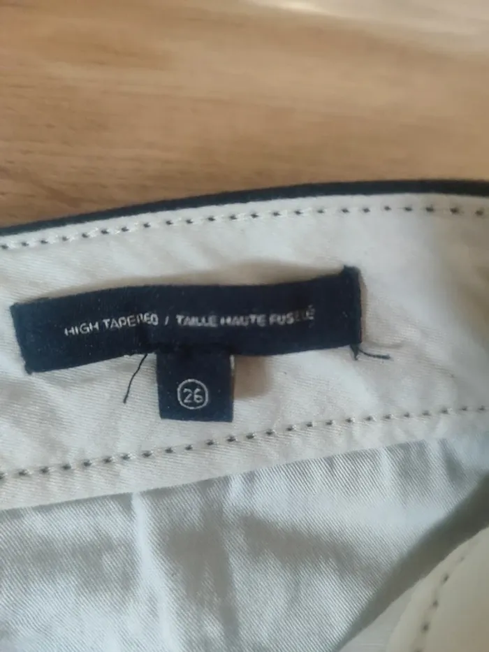 Jeans taille haute Dockers – S – Noir – État : Excellent - photo numéro 5