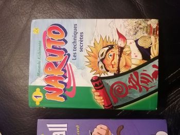 Livres la bibliothèque verte Naruto et dragon Ball