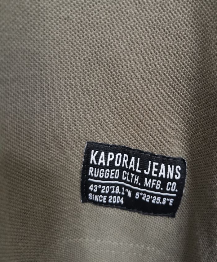 Polo kaki army Kaporal taille S 💘 - photo numéro 5