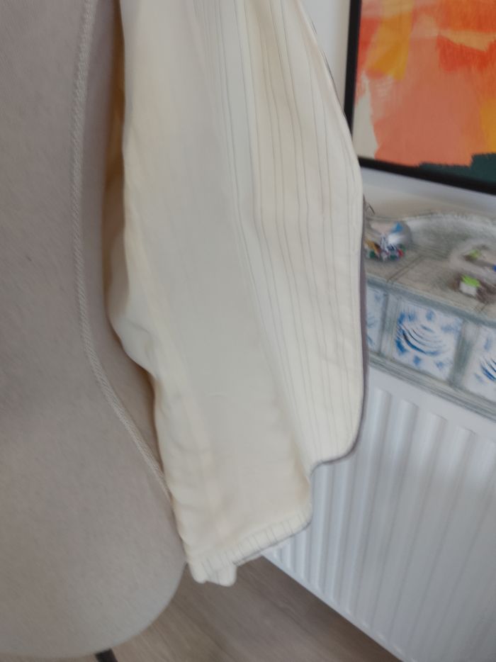 Veste blazer court beige clair femme '' Alain Manoukian'' - photo numéro 9