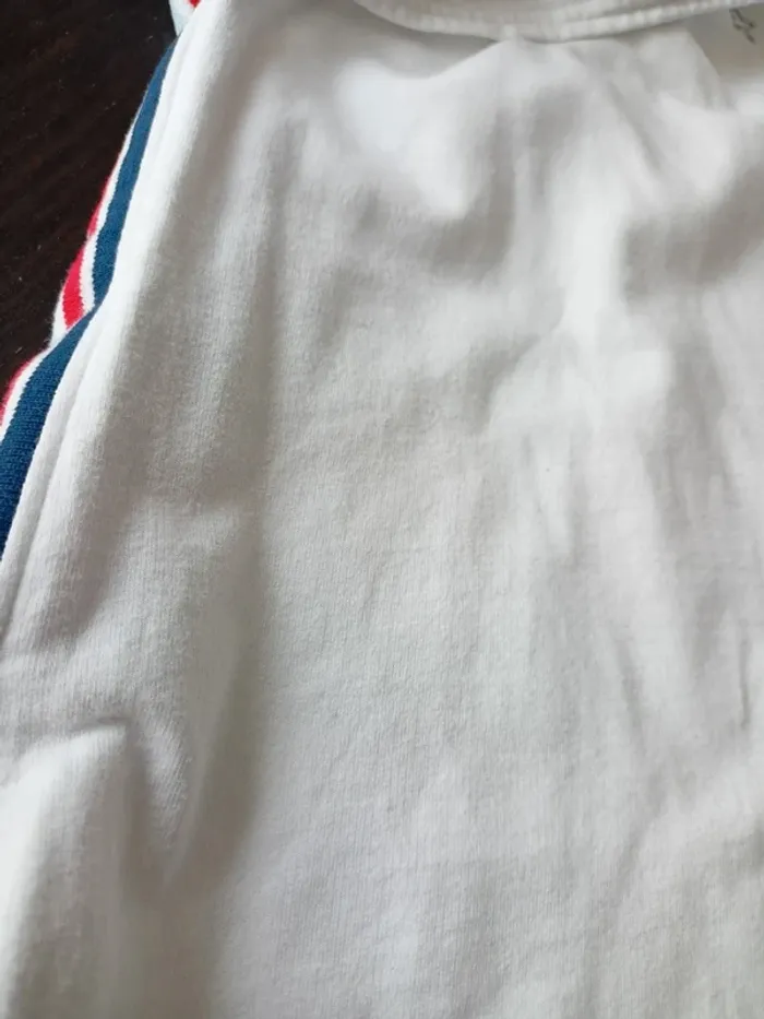 Robe manches courtes avec capuche blanche Gap XS- 4 ans - photo numéro 3