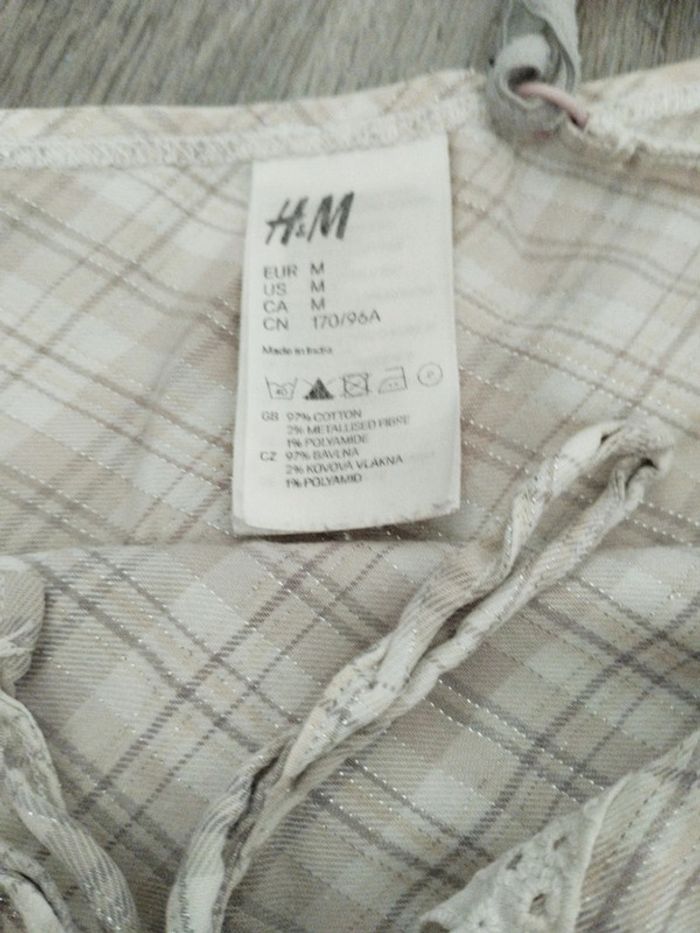 Chemise de nuit h&m taille M - photo numéro 3