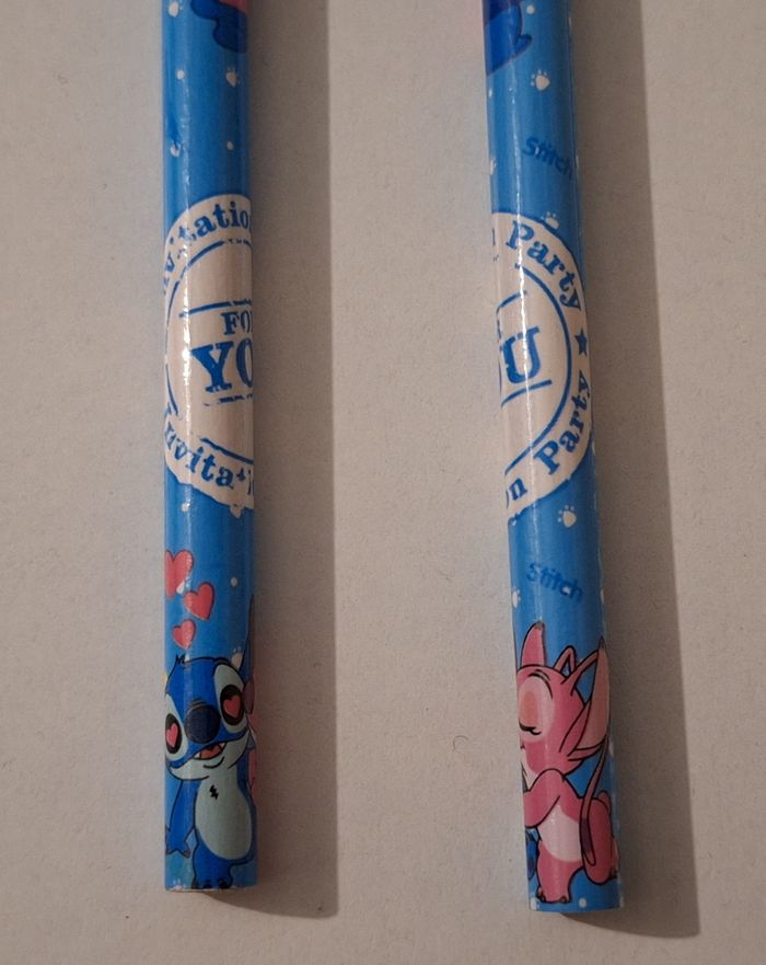 Lot de 2 crayons de bois HB Stitch - photo numéro 3