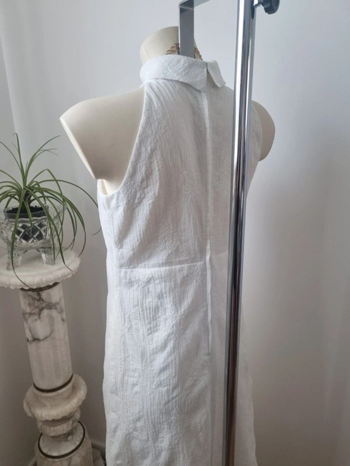 Robe longue blanche vintage - photo numéro 3