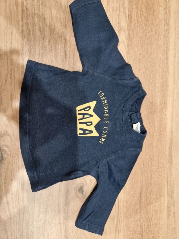 Haut manches longues 1 mois