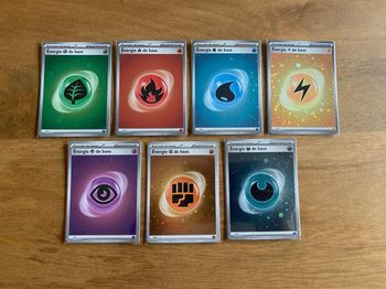 Lot de cartes Pokemon Énergie Holographique 151