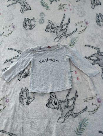 Haut a manche longue léger tape a l'oeil 36 mois