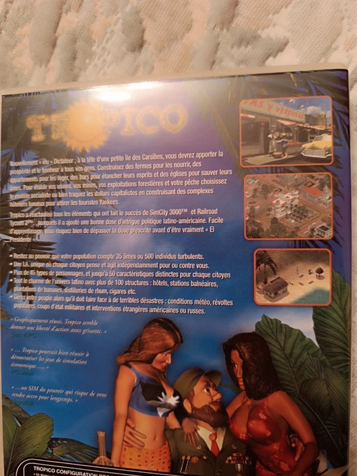 Jeu pc _ Tropico : Une seule règle domine cette île La Votre _ Y2K - photo numéro 3