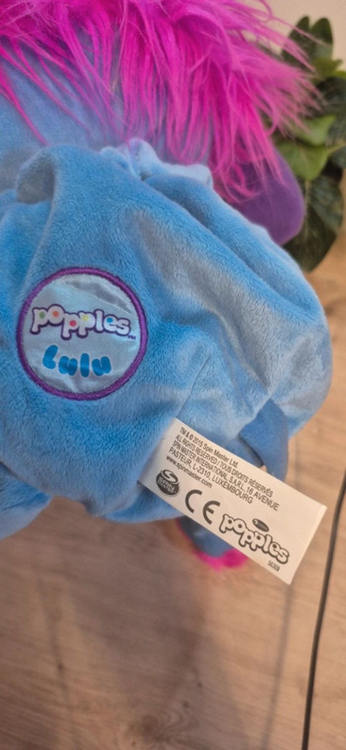 Grande peluche popples - photo numéro 5