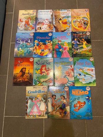Disney livres club du livre lot
