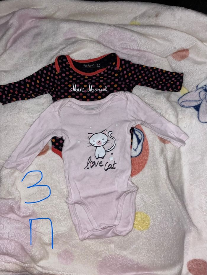 lot 3 mois bébé fille - photo numéro 5