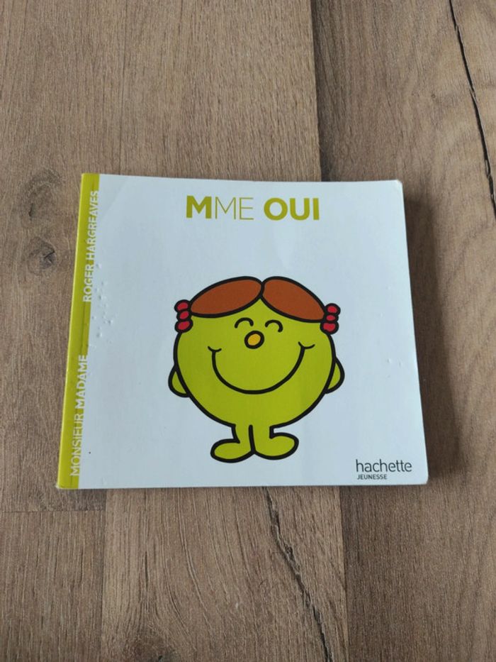 Livre : Mme oui