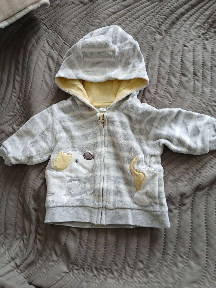 Veste bébé Pull garçon - Taille 6 ans
🔹 État : Très bon état, porté quelques fois seulement.
🔹 Couleur : Bleu marine, motif voiture.
🔹 Matière : Coton chaud et confortable.

✅ Idéal pour l’automne/hiver.
📦 Envoi rapide et soigné