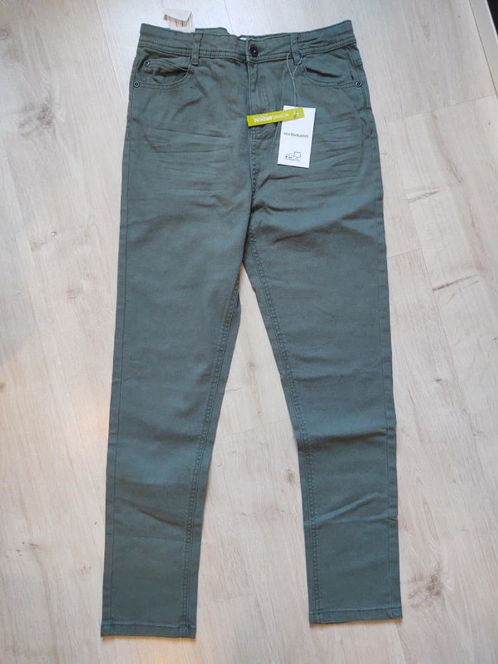 Pantalon jeans vert