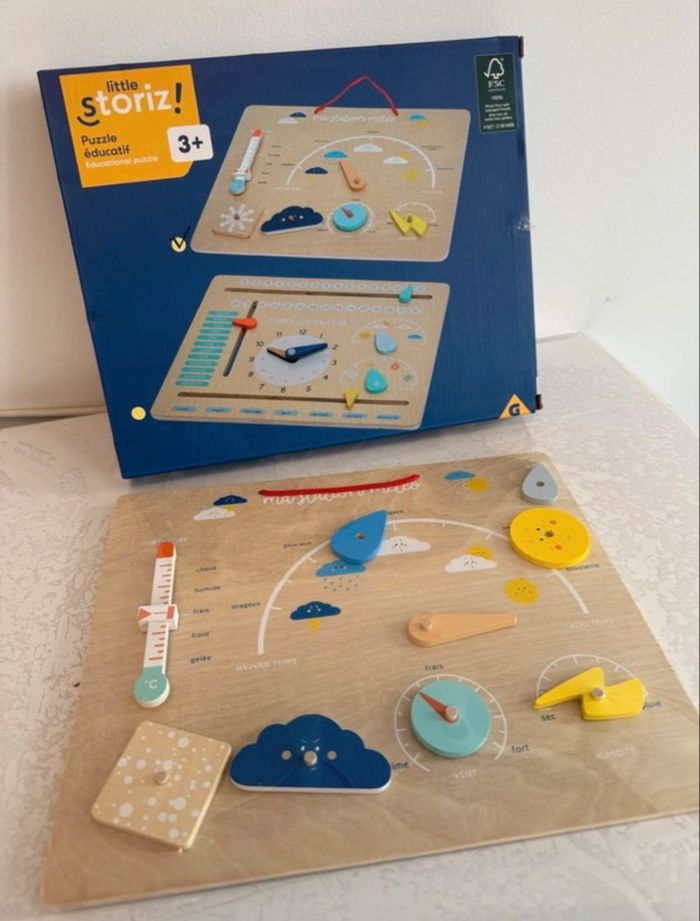 Jeux puzzle éducatif métro enfant neuf - photo numéro 1
