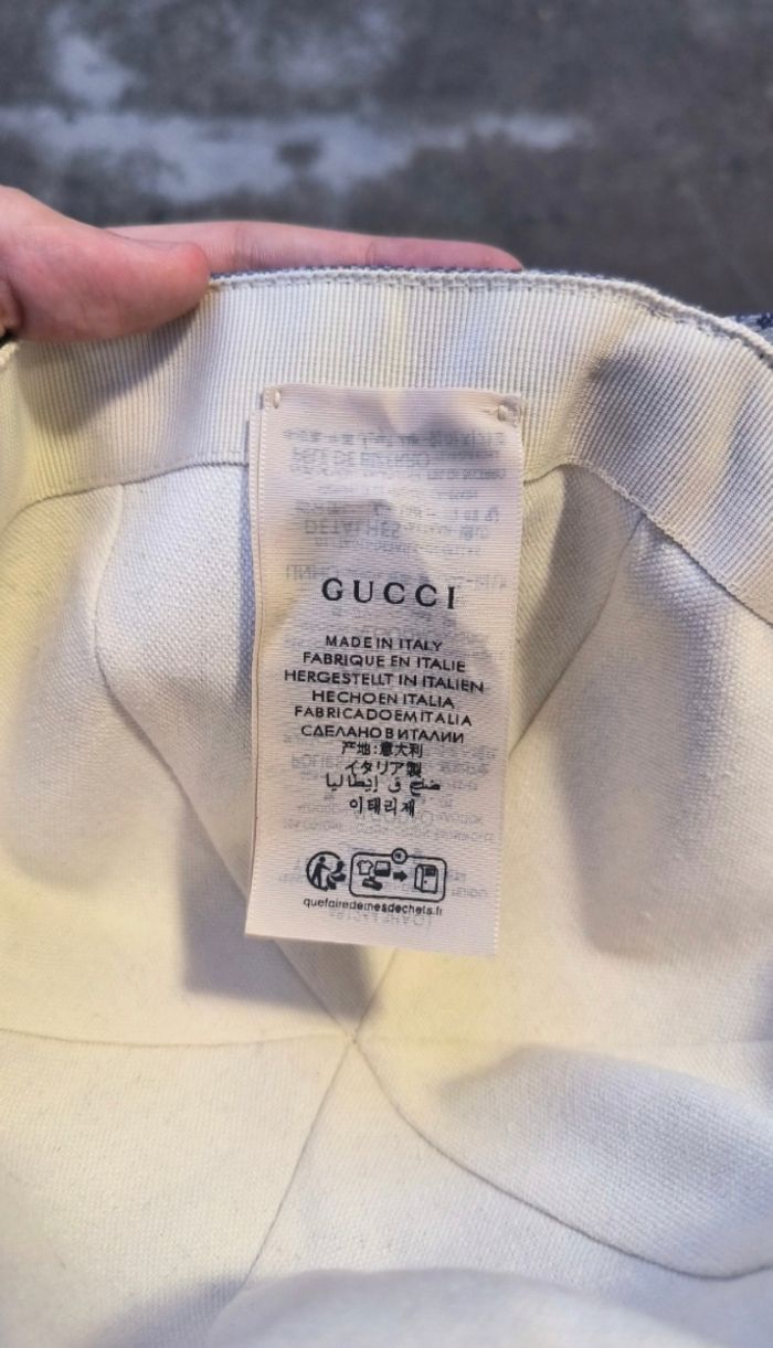 Casquette Gucci - photo numéro 5