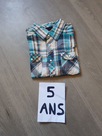 Chemise 5ans garçon