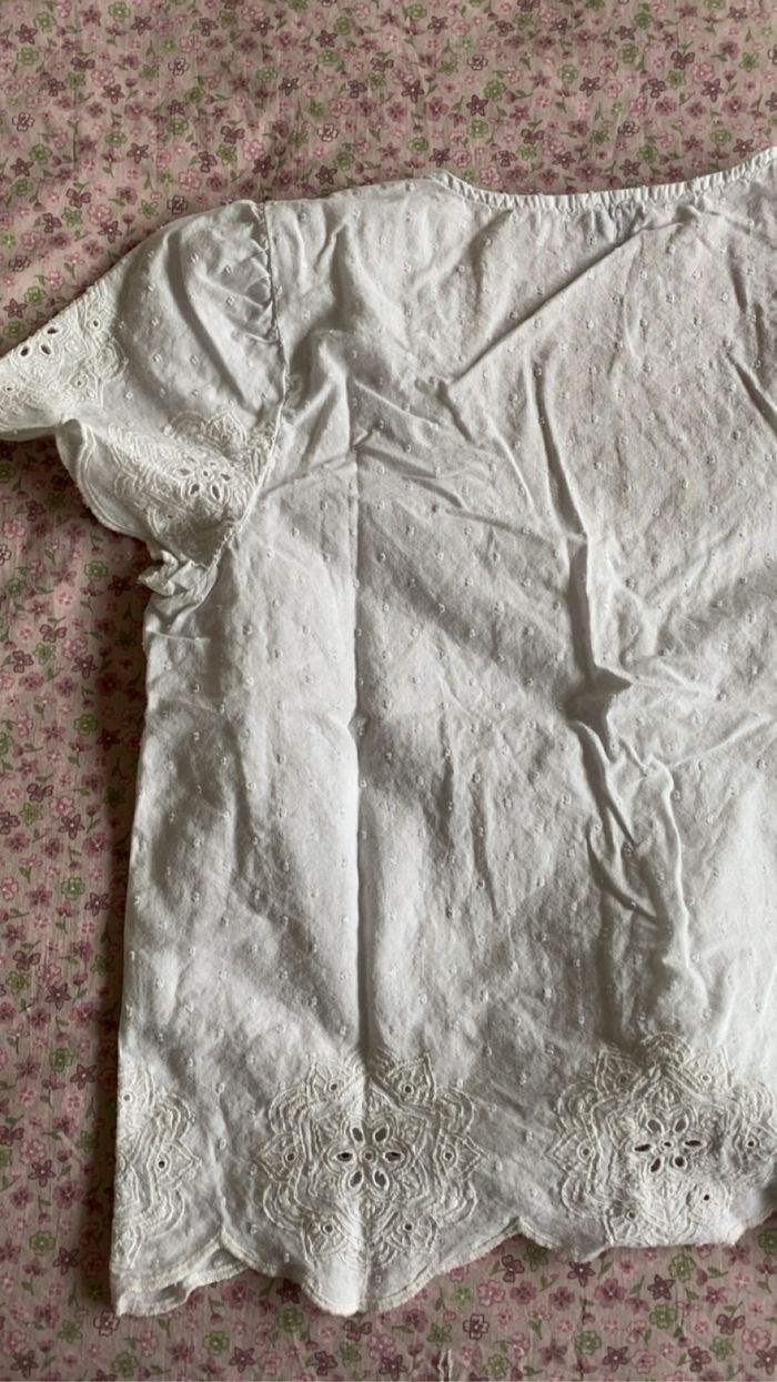 Jolie blouse à manches courtes femme - photo numéro 3