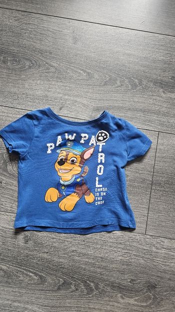 Tee-shirt manches courtes patpatrouille
