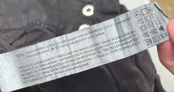 👖 Pantalon cargo noir – Bershka (Taille 32) - photo numéro 8