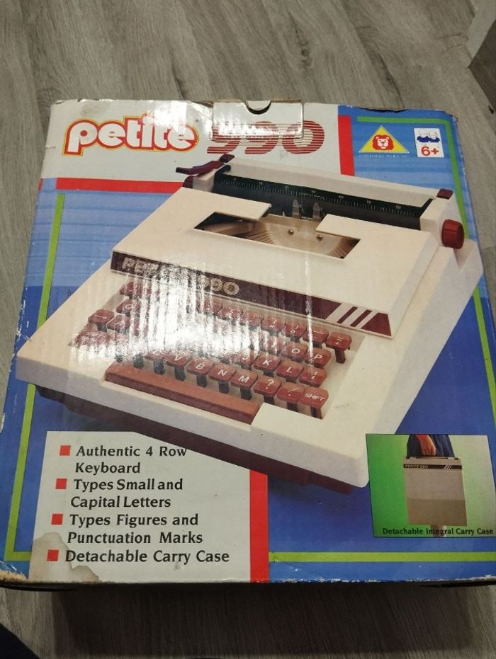 Machine à écrire enfant petite 990 - photo numéro 1