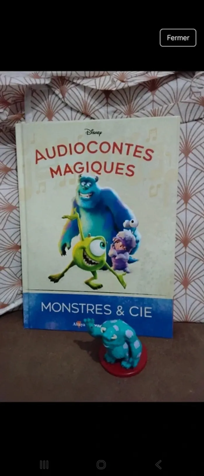 Livre+Figurine 22 audioconte magique altaya deagostini disney magic audio conte compte