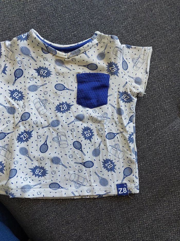 Tte shirt z8 74cm tennis - photo numéro 2