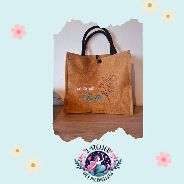 Sac en toile de jute
