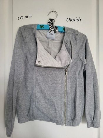 Blazer gilet zippée Okaidi 10 ans