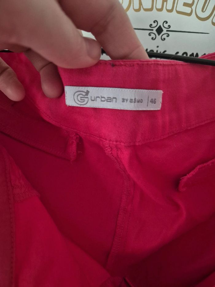 Joli short fuchsia urban by gemo taille 44 - photo numéro 4