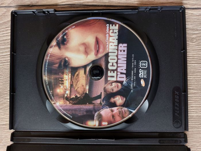 DVD "Le courage d'aimer" Claude Lelouch Mathilde Seigner Massimo Ranieri - photo numéro 8