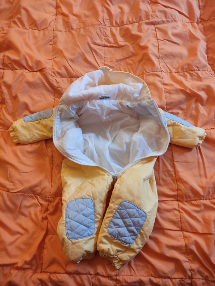 Combinaison pilote jaune gris ski 6 mois - photo numéro 3