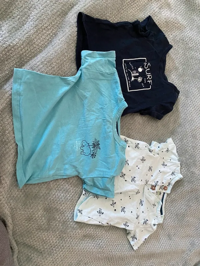 Lot t-shirts 3mois
