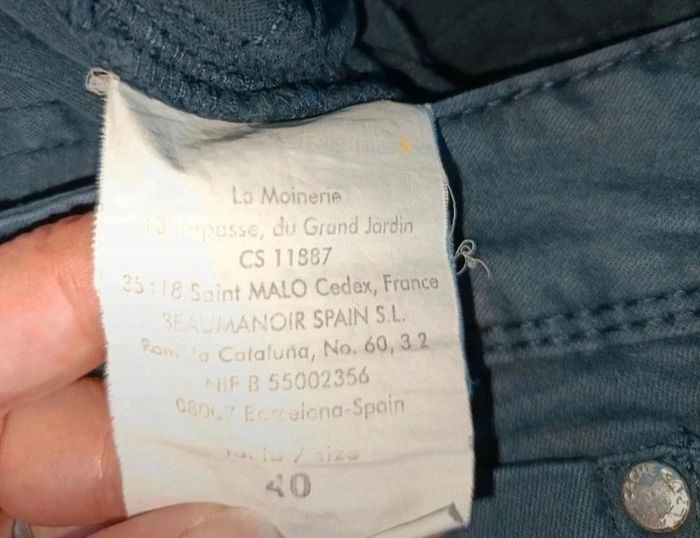 🤎 Jean cache cache taille 40 💜 - photo numéro 3