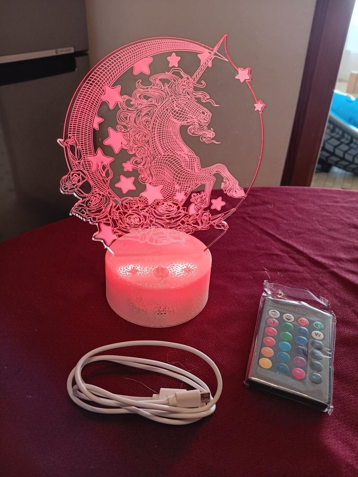 Lampe veilleuse lucorne - photo numéro 4