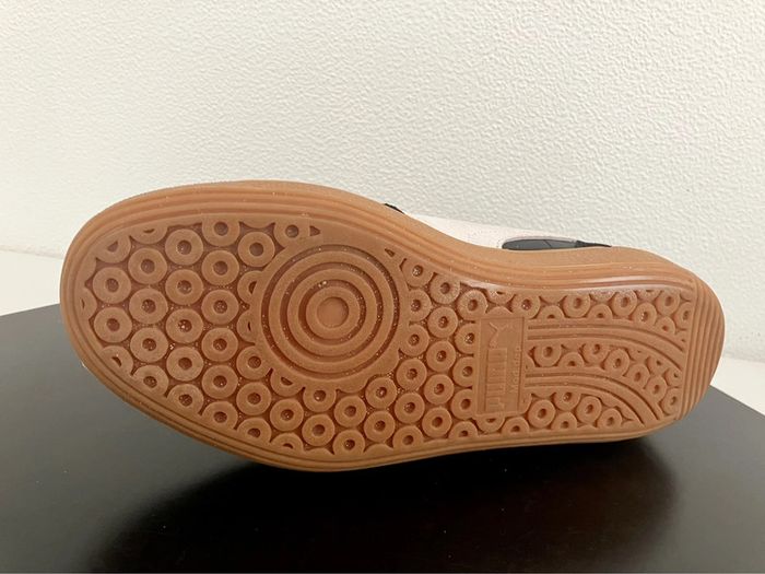 Puma Palermo Premium Laether Trainers Black / Warm White - photo numéro 4