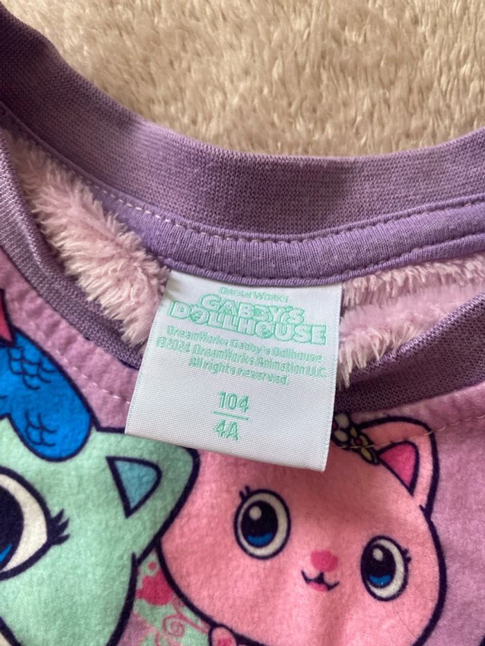 Pyjama polaire gabby chat 4 ans - photo numéro 6