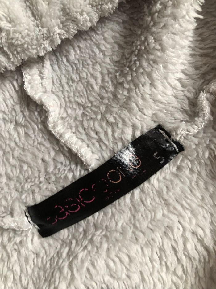 Cape sur robe de chambre en pilou polaire - photo numéro 5