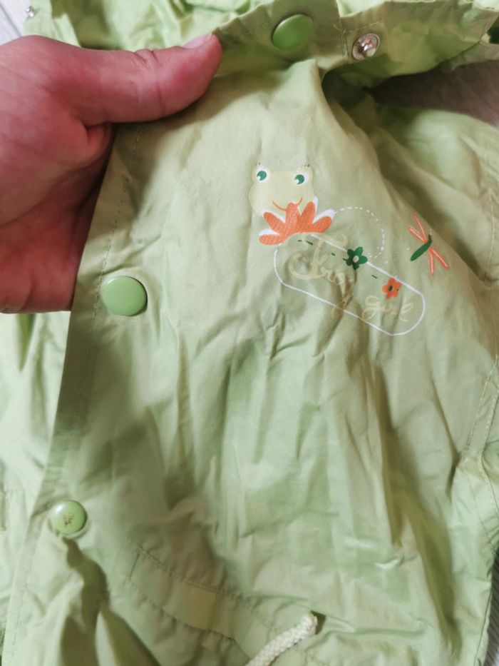 Imperméable vert / Vynil Fraise - photo numéro 6