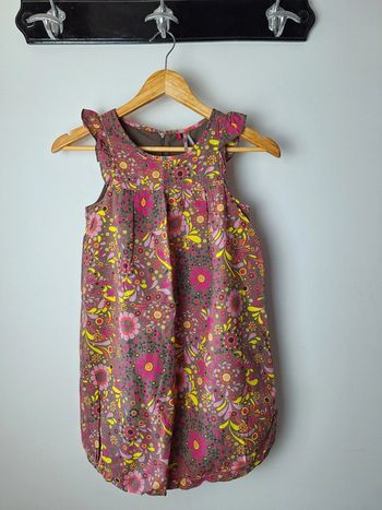 Robe fleurie bouffante fille 10 ans Orchestra