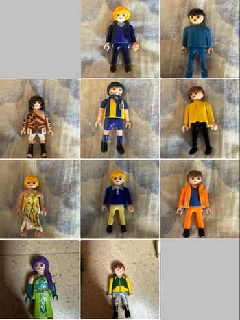 Lot de figurines Playmobil 