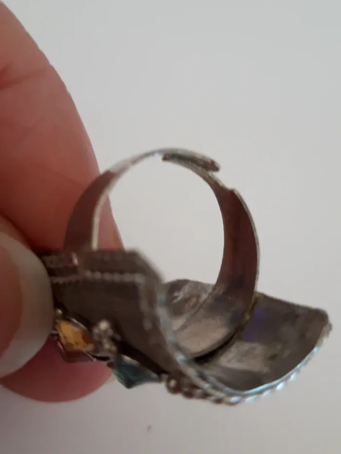 Jolie bague fantaisie ajustable - photo numéro 4