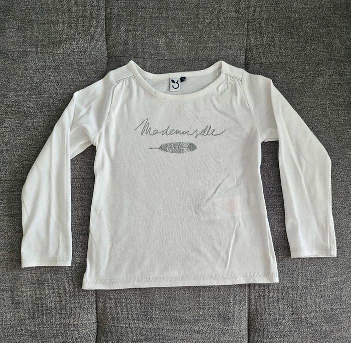 Tee-shirt longues manches 3 pommes