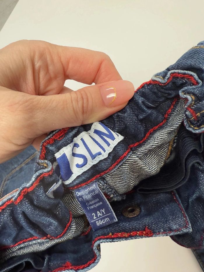 Jeans bébé garçon Okaidi 2 ans très bon état - photo numéro 2