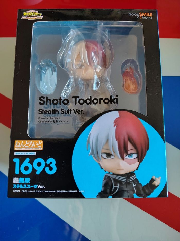 Nendoroid 1693 Shoto Todoroki : Stealth suit Version (GSC, My Hero Academia)